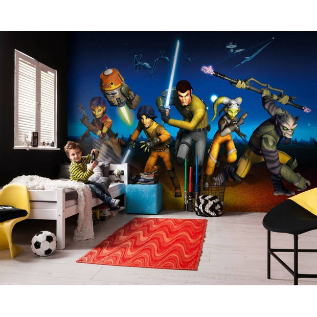 Fotobehang - Star Wars Rebels Run 368x254cm - Papierbehang