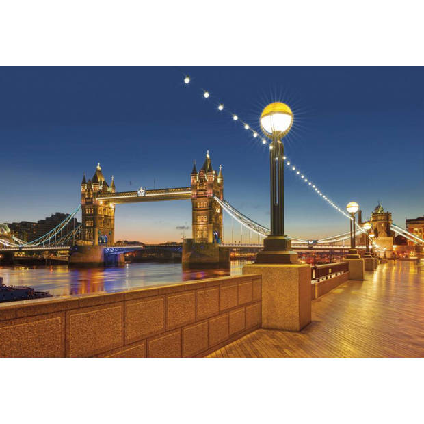 Fotobehang - Tower Bridge 368x254cm - Papierbehang