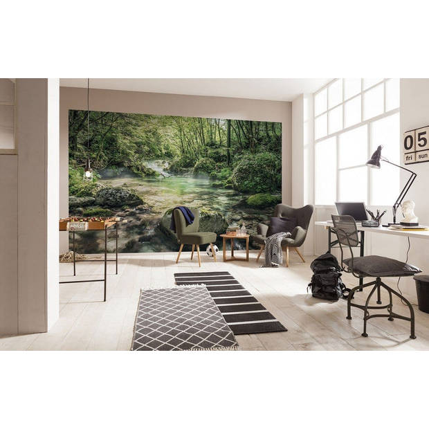 Fotobehang - Tranquil Pool 400x250cm - Vliesbehang