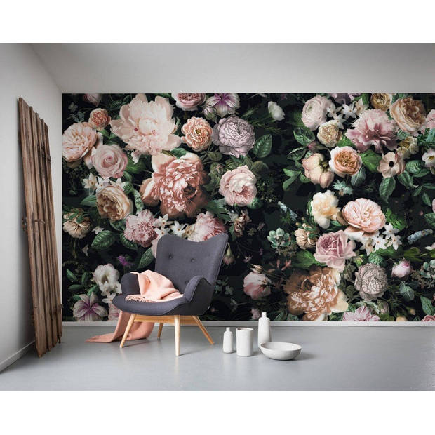 Fotobehang - Victoria Black 800x250cm - Vliesbehang