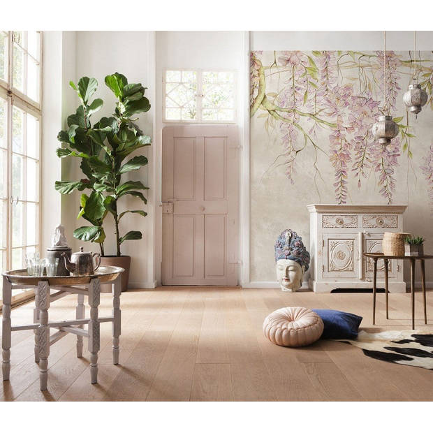 Fotobehang - Wisteria 400x280cm - Vliesbehang