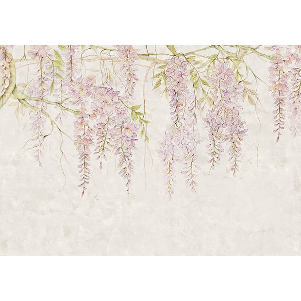 Fotobehang - Wisteria 400x280cm - Vliesbehang