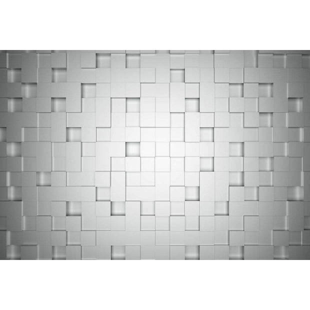 Fotobehang - Cubes 384x260cm - Vliesbehang