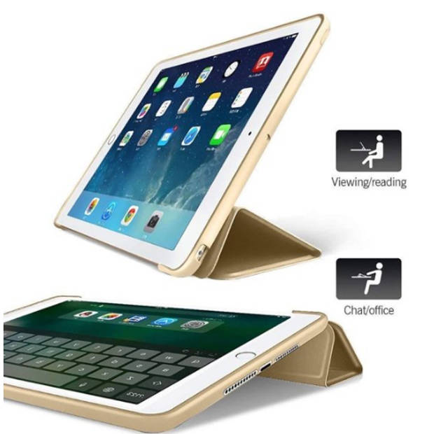 HEM Siliconen iPad Hoes geschikt voor Apple iPad Air 4 & Air 5 (2020/2022) - 10,9 inch - Goud - Met Stylus Pen
