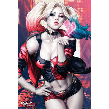 Poster Batman Harley Quinn Kiss 61x91,5cm