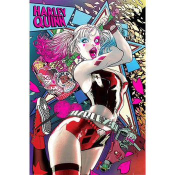 Poster Batman Harley Quinn Neon 61x91,5cm