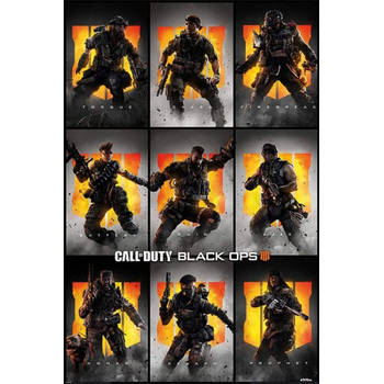 Poster Call of Duty Black Ops 4 Characters 61x91,5cm