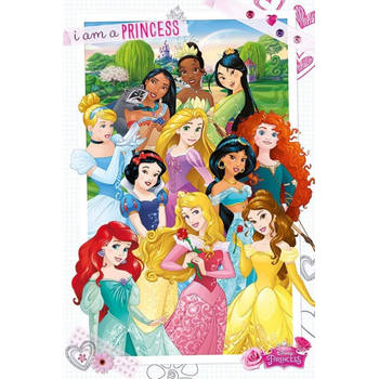 Poster Disney Princess I am a Princess 61x91,5cm