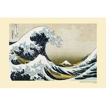 Poster Hokusai Great Wave off Kanagawa 91,5x61cm