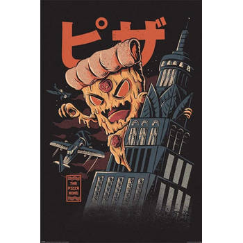 Poster Ilustrata Pizza Kong 61x91,5cm