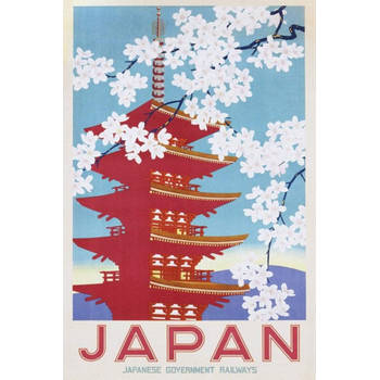 Poster Japan Railways Blossom 61x91,5cm