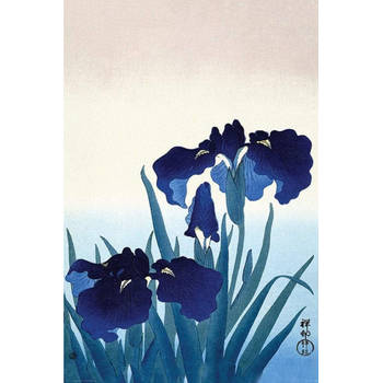 Poster Ohara Koson Iris Flowers 61x91,5cm