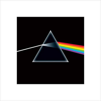 Kunstdruk Pink Floyd 40x40cm
