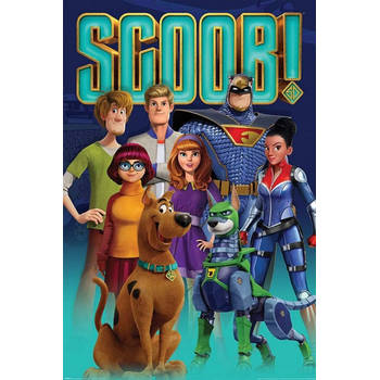 Poster Scoob! Scooby Gang and Falcon Force 61x91,5cm