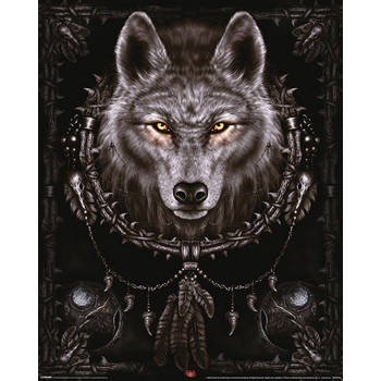 Poster Spiral Wolf Dreams 40x50cm