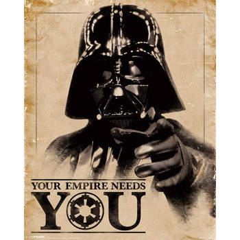 Poster Star Wars Classic Your Empire Needs You 40x50cm