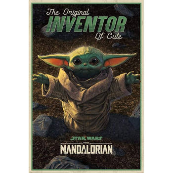 Poster Star Wars The Mandalorian The Original Inventor of Cute 61x91,5cm