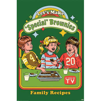 Poster Steven Rhodes Lets Make Special Brownies 61x91,5cm