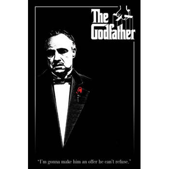 Poster The Godfather Red Rose 61x91,5cm