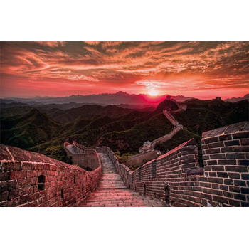 Poster The Great Wall of China Sunset 91,5x61cm