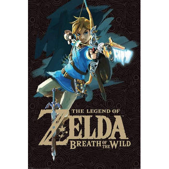 Poster The Legend of Zelda Breath of the Wild Game Cover 61x91,5cm