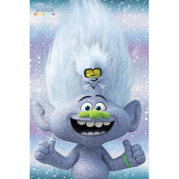 Poster Trolls World Tour Guy Diamond and Tiny 61x91,5cm