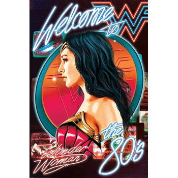Poster Wonder Woman 1984 Welcome to the 80s 61x91,5cm