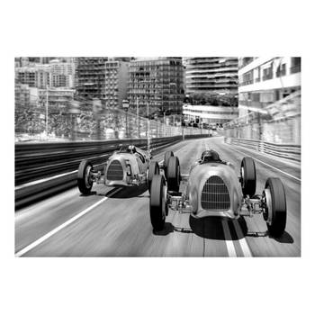 Fotobehang - Monte Carlo Race 100x70cm - Vliesbehang