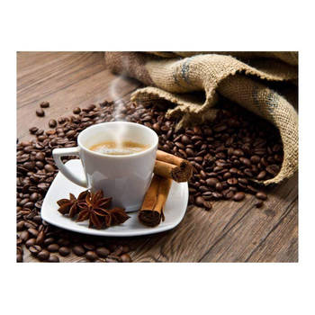 Fotobehang - Star Anise Coffee 350x270cm - Vliesbehang