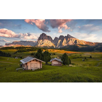 Fotobehang - Dolomitentraum 450x280cm - Vliesbehang