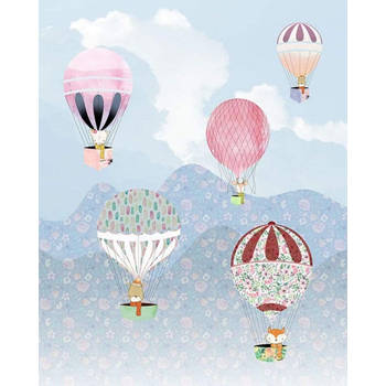 Fotobehang - Happy Balloon 200x250cm - Vliesbehang