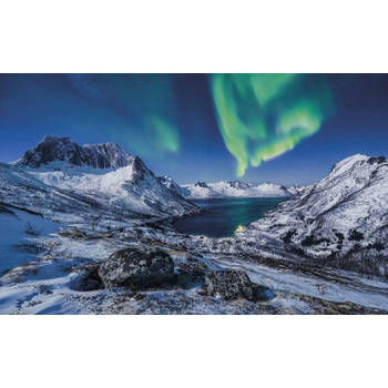 Fotobehang - I LOVE Norway 400x250cm - Vliesbehang