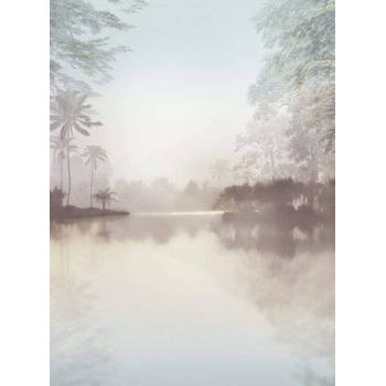 Fotobehang - Lac Tropical Pure 200x280cm - Vliesbehang