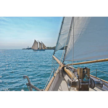 Fotobehang - Sailing National Geographic 368x254cm - Papierbehang