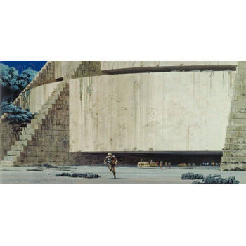 Fotobehang - Star Wars Classic RMQ Yavin Temple 500x250cm - Vliesbehang