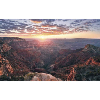 Fotobehang - The Canyon 400x250cm - Vliesbehang