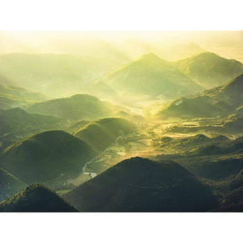 Fotobehang - The Shire 200x150cm - Vliesbehang