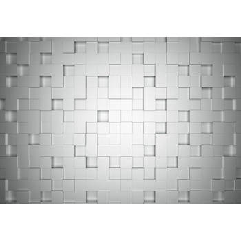 Fotobehang - Cubes 366x254cm - Papierbehang