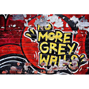 Fotobehang - No More Grey Walls 384x260cm - Vliesbehang