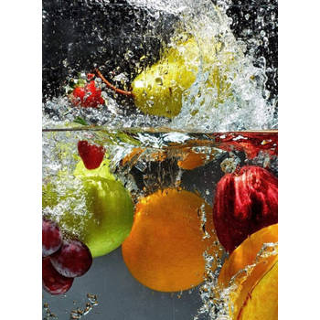 Fotobehang - Refreshing Fruit 192x260cm - Vliesbehang