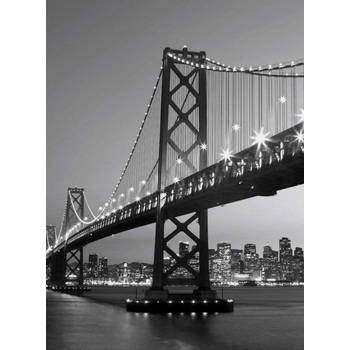 Fotobehang - San Francisco Skyline 192x260cm - Vliesbehang