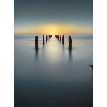 Fotobehang - Sea Infinity 192x260cm - Vliesbehang