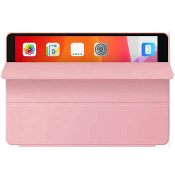 HEM Siliconen iPad Hoes geschikt voor iPad 10.2 (2019 / 2020 / 2021) - Rose Gold - 10,2 inch - Met Stylus Pen