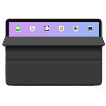HEM Siliconen iPad Hoes geschikt voor Apple iPad Air 4 & Air 5 (2020/2022) - 10,9 inch - Zwart - Met Stylus Pen