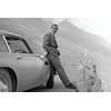 Poster James Bond Connery And Aston Martin 91,5x61cm