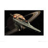 Kunstdruk Star Trek New Worlds 80x60cm