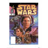 Kunstdruk Star Wars Captain Solo 50x70cm