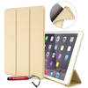 HEM Siliconen iPad hoes geschikt voor iPad 5/ iPad 6/ iPad Air/ iPad Air 2 - 9.7 Inch - Goud - iPad hoes - Met Stylus