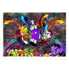 Fotobehang - Graffiti Colourful Attack 200x140cm - Vliesbehang