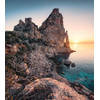 Fotobehang - Colors of Sardegna 250x280cm - Vliesbehang